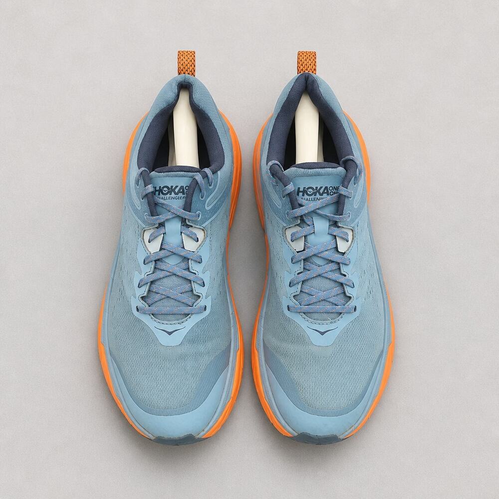 Hoka Challenger ATR 6 Men's Size 11 D Provincial Blue Orange Running Shoes